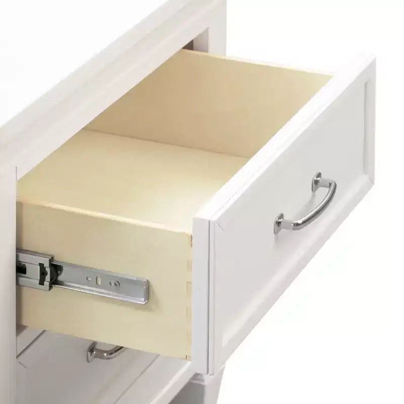 Culla convertibile 4-in-1 con sponda per bambino, noce e bianco, certificata Greenguard Gold