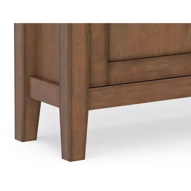 Comò a 6 cassetti con specchio, legno massiccio, finitura bianco anticato per camera da letto