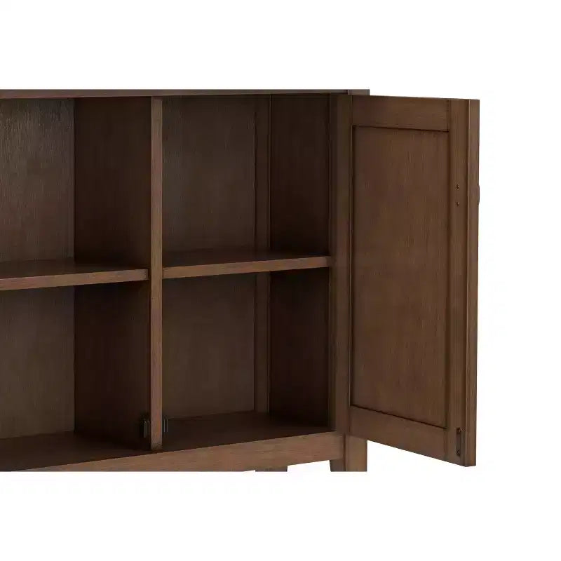 Comò a 6 cassetti con specchio, legno massiccio, finitura bianco anticato per camera da letto