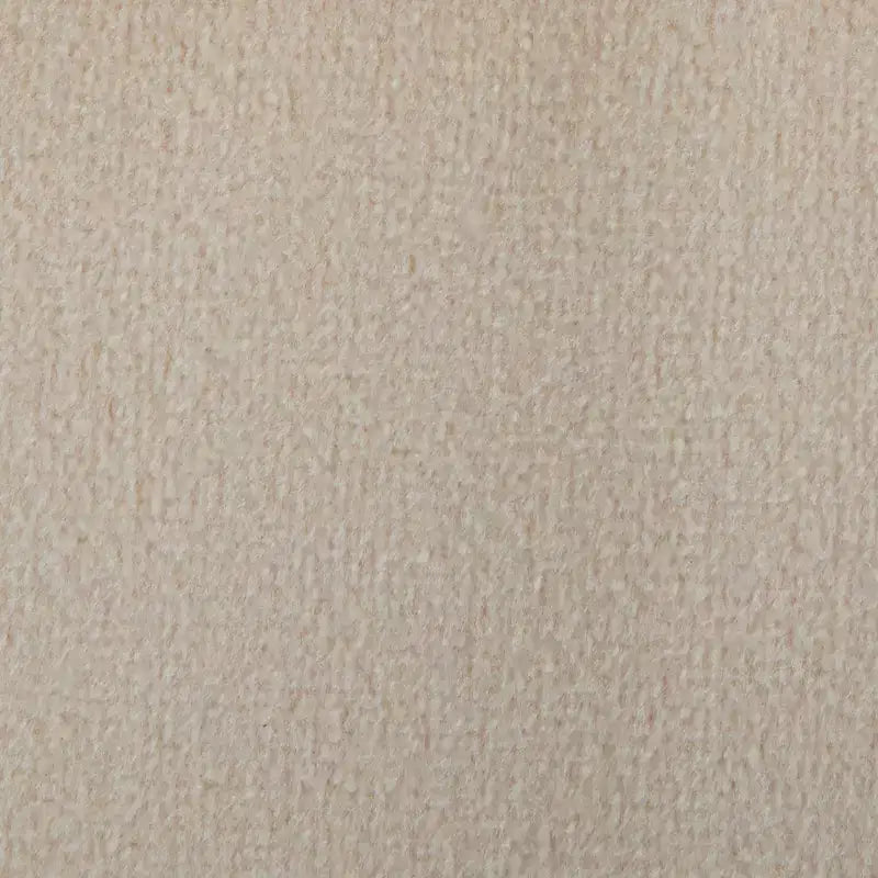 Pouf ottomano quadrato in velluto intrecciato da 16"